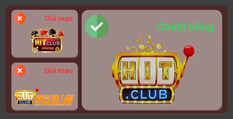 Làm Sao Để Biết Đâu Là Website HitClub Chính Hãng 100% 2 Trang chủ Hit.Club thật có giao diện gọn gàng, bố cục cân đối, còn trang giả Hit.Club thường lộn xộn và thiếu chi tiết.